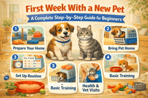 First Week With a New Pet: A Complete Step-by-Step Guide for Beginners