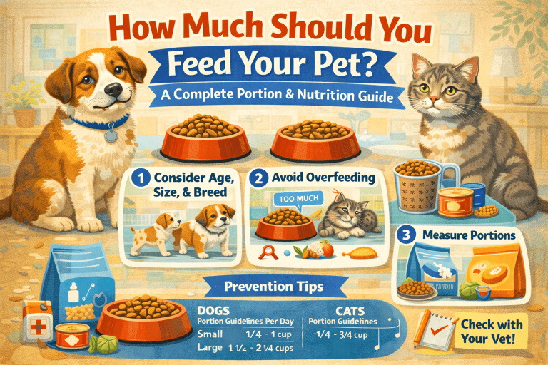 How Much Should You Feed Your Pet? A Complete Portion & Nutrition Guide
