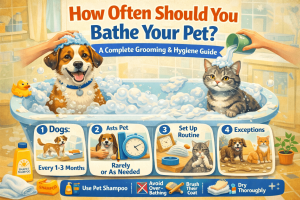 How Often Should You Bathe Your Pet? A Complete Grooming & Hygiene Guide