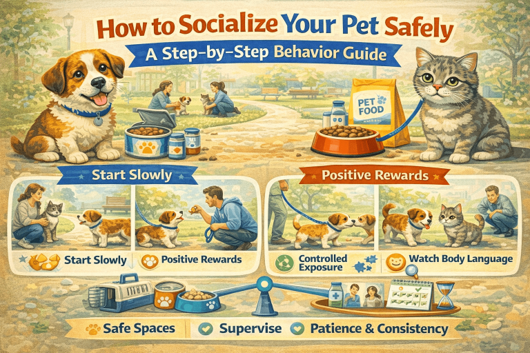 How to Socialize Your Pet Safely: A Step-by-Step Behavior Guide