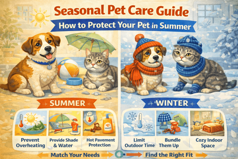 Seasonal Pet Care Guide: How to Protect Your Pet in Summer and Winter