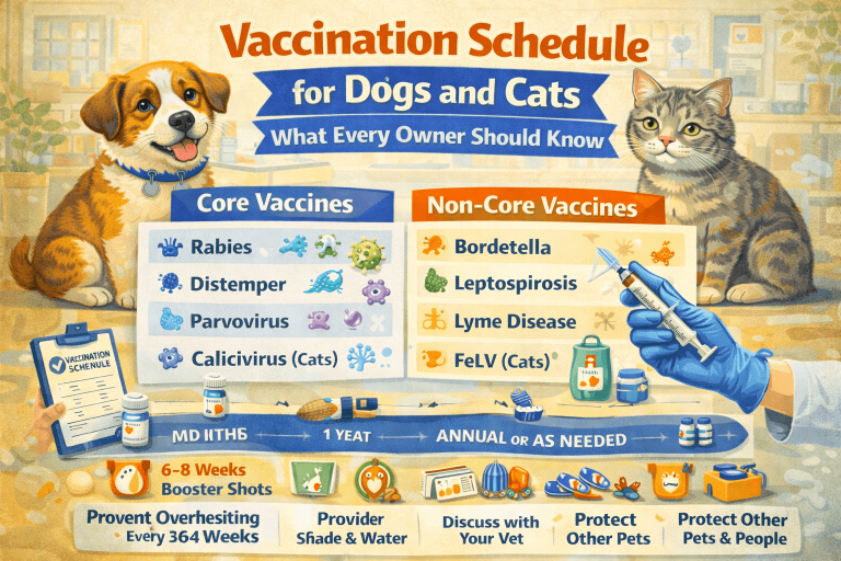 Vaccination Schedule for Dogs and Cats: What Every Owner Should Know