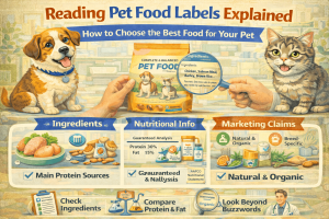 Reading Pet Food Labels Explained: How to Choose the Best Food for Your Pet